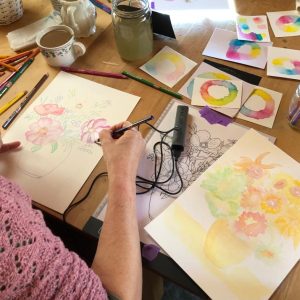 Workshop aquarelpotlood, woensdag 22 april